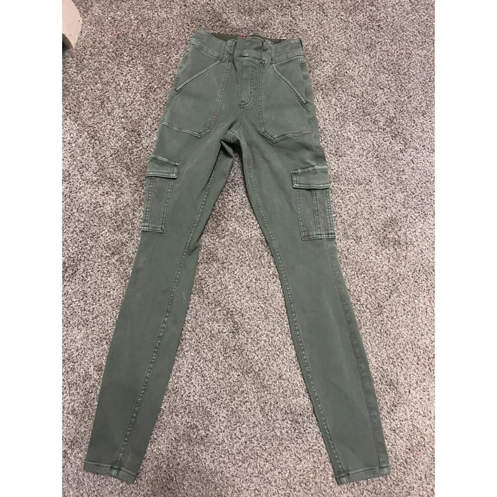 NWOT Spanx green utility pants xs
